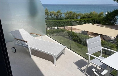 Ugljan Apartment | Apartments Marvi - one bedroom apartment with a sea view (Left)