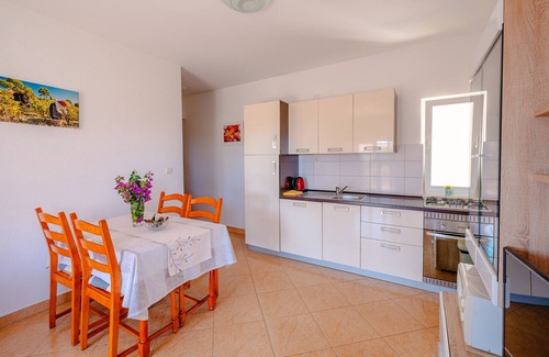 Orebic Apartment | Apartments Mladenka- Two Bedroom Apartment with Balcony and Sea View