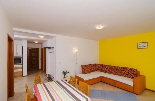 Orebic Apartment | Apartments Plavac Mali- Two Bedroom Apartment with Balcony and Sea View