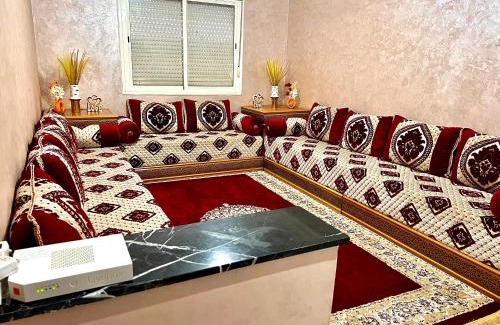 Bouskoura Apartment | app entre aéroport M5 et nearshore sidi maarouf