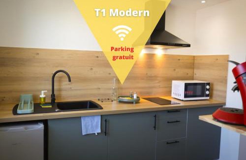 Macon Apartment | Appart'HomeStudio Mâcon - PARKING