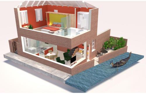 Dorsoduro Villa | Appartamento di lusso con terrazza sull'acqua
