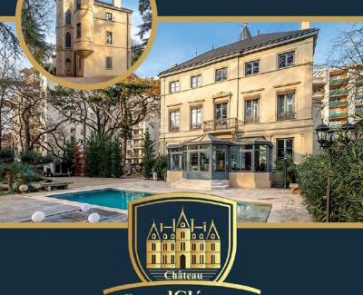 Grand Clement Apartment | Appartement 100m2 d'élégance au sein d'un Château caché à 10min de Lyon