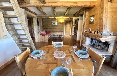 Megeve Apartment | Appartement 3 pièces+cabine à Megève, près des pistes, terrasse, parking, 6 couchages - FR-1-597-1