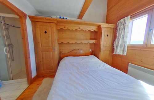 Bisanne 1500 Apartment | Appartement 3 pièces avec piscine, proche centre Les Saisies, 5 pers, parking, balcon, classé 3 étoiles - FR-1-594-98