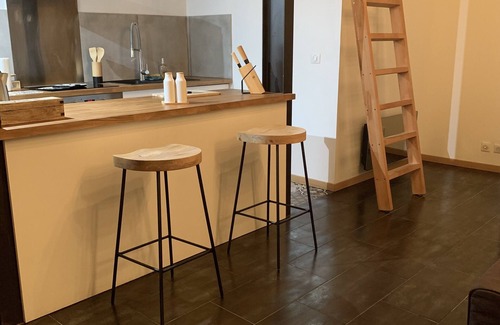 Saint-Lambert Apartment | Appartement Atypique Cosy Entre Terre & mer Avec Patio et Plages à Proximité