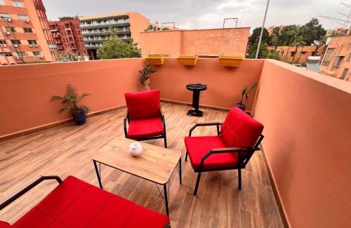 El Hara Apartment | Appartement Chic avec Terrasse à Gueliz