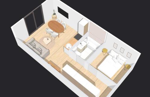 Plougonvelin Apartment | Appartement Cosy, terrasse vu mer, piscine, Sauna - WarmHouse