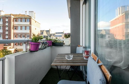Centre Ville Rive Gauche Apartment | Appartement d'une chambre a Rouen avec magnifique vue sur la ville balcon amenage et WiFi a 65 km de la plage