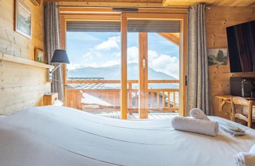 Cognet Apartment | Appartement de luxe à l'Alpe d'Huez, sur les pistes, terrasses, parking, 175m² pour 8 personnes - FR-1-645-37