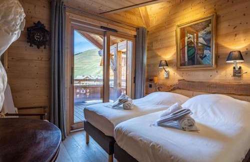 Cognet Apartment | Appartement de luxe à l'Alpe d'Huez, sur les pistes, terrasses, parking, 175m² pour 8 personnes - FR-1-645-37