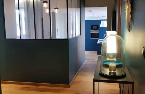 Gare-Jouvenet Apartment | Appartement Design Rouen-gare Parking-netflix, 3 Chambres, 2 Salles de Bains