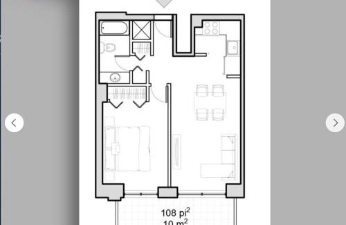 Dakar-Plateau Apartment | Appartement deux chambre salon à la place de l'indépendance