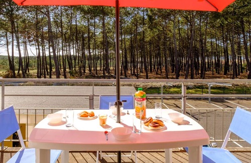 Biscarrosse Plage Apartment | Appartement en Duplex dans résidence avec piscine à Biscarrosse Plage pour 4 personnes