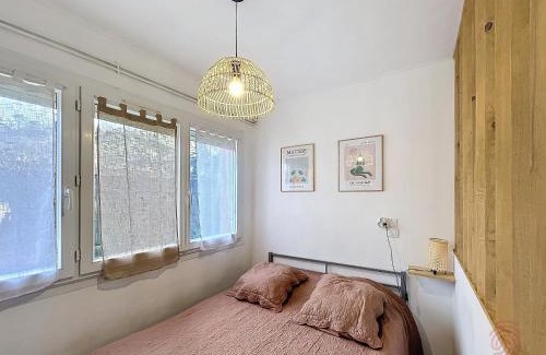 Lamalou-les-Bains Apartment | Appartement F1 avec Terrasse et Clim, à 650m des Thermes - Lamalou-les-Bains - FR-1-451-191