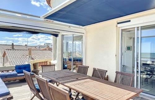 Carnon-Plage Apartment | Appartement F4 Carnon avec terrasse, parking, climatisation, wifi, accès plage - FR-1-715-92