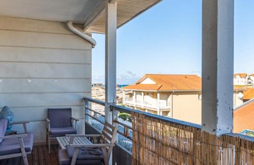 Biscarrosse Plage Apartment | Appartement lumineux 4 pers, proche océan, piscine, parking couvert - FR-1-521-257