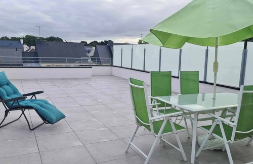 Riantec Apartment | Appartement Neuf Pres DE LA MER Proche Commodites Avec Grande Terrasse