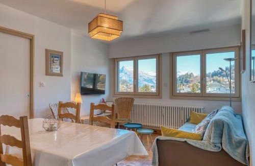 Megeve Apartment | Appartement rénové, centre Megève, 1 chambre + cabine, proche télécabine, 5 pers. - FR-1-453-280