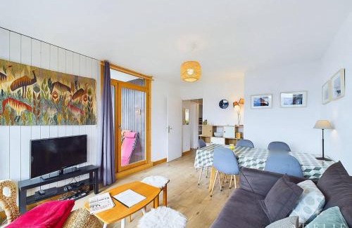La Rosiere Apartment | Appartement Scandinave, 3 pièces, 50m², proche pistes et commerces, avec balcons et parking - FR-1-398-609