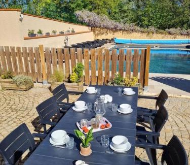 Maurens Apartment | Appartement spacieux avec piscine partagée à Maurens - 120 m²