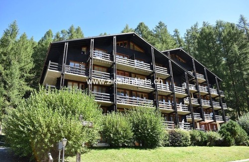 Zinal Apartment | Appartment in a building in Zinal - 1 bedroom with 2 beds - 1 bedroom with 2 bunk beds - living room