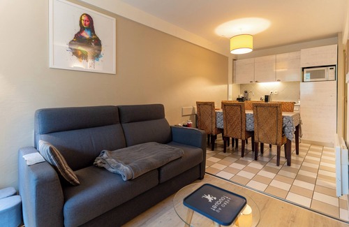Le Touquet-Paris-Plage Apartment | Appt 2 pièces cabine 6 pers avec piscine, tennis, parking gratuit 217
