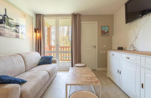Le Touquet-Paris-Plage Apartment | Appt 2 pièces cabine 6 pers avec piscine tennis parking gratuit 157