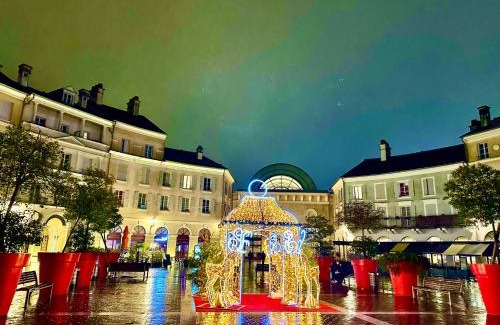 Serris Apartment | Appt Vue Place de Toscane - 4min Disneyland-PARIS