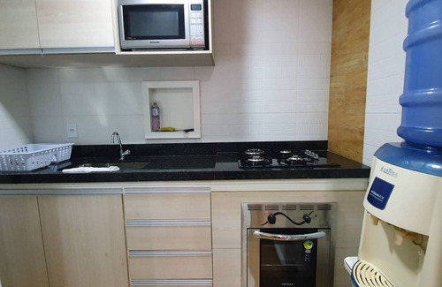 Sao Vicente de Paula Apartment | Apt 2 bedrooms air cond and wifi just across the street and is on the beach of the fort.