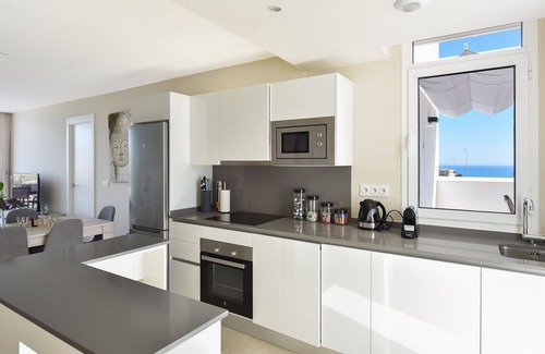 Mijas Apartment | Apt at 5 min drive from La Cala de Mijas beach, electric barbecue on terrace.