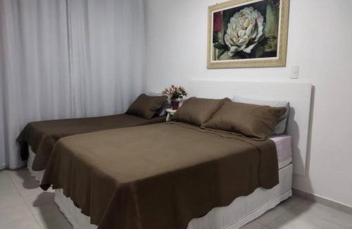 Boa Vista Apartment | APT Completo - Ar-condicionado, Wi-FI, piscina, garagem, portaria - aconchegante