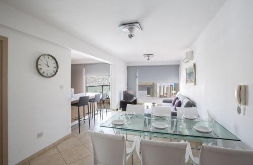 Protaras Apartment | Apt Lasonos Asimi - Luxury 3 Bedroom Appartment - Protaras Apt With Communal Pool On Fig Tree Bay