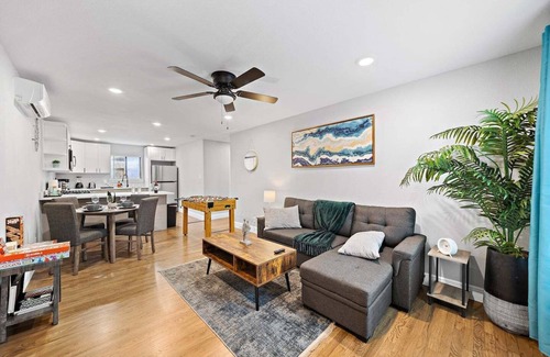 MacGregor Apartment | Apt Nr Med Center Zoo Museum | Games BBQ Fire Pit