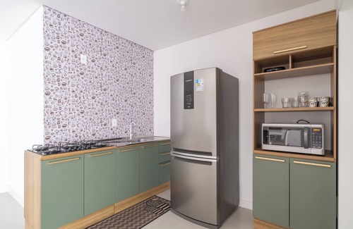 Castelo Branco Apartment | Apto 2Q c/churrasq. 500m da Meia Praia ROT1001