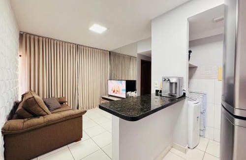 Goiania Apartment | Apto 2Q com Vista Incrível - Piscina e academia! Santorini 2901