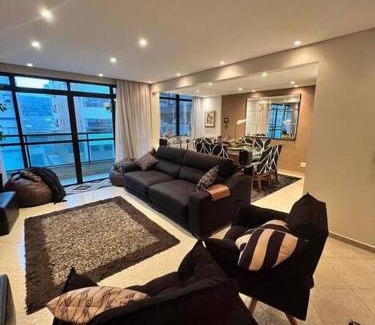 Aparecida Apartment | Apto 4 suítes (8 pessoas) - 50 metros da praia