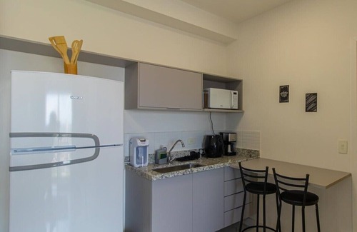 Sao Jose dos Campos Apartment | Apto moderno com churrasqueira e piscina no centro