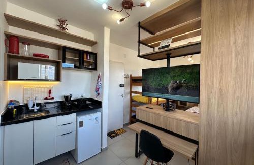 Sao Carlos Apartment | APTO TESLA Novo,com Piscina e Ar condicionado