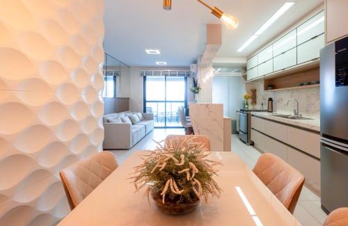 Penha Apartment | Apto Vista Mar 3 Quartos Ares Condicionados Cozinha Completa Piscina Academia Playground infantil Salão de Jogos a 50m PRAIA Reserve agora mesmo!