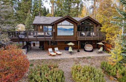 Carnelian Bay House | Aqua Vista Lakefront Estate by Tahoe Getaways - 6 BR in Carnelian Bay w Buoy, Pier & Game Room