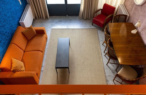 Psirri Apartment | Architect designed studio (EP7R). Green roof top!