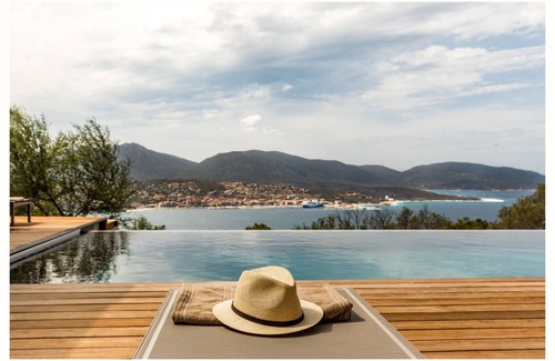 Vetricella House | Architect's villa with exceptional sea view and secure heated swimming pool