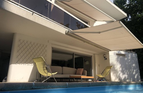 Pontaillac House | Architect villa 8-10 people ROYAN, heated swimming pool, garden, near the beach