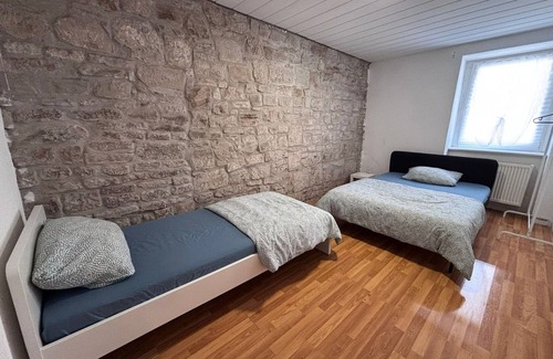 Zeitz Apartment | AriProp Zeitz Stone Wall Apartment - 8 guests.