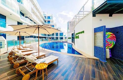 Al Barsha Apartment | Arjan Bright Studio w Resort Amenities Samana PV by Vibel