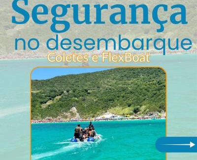 Taio Boat Rental | Arraial do Cabo tour completo