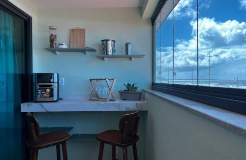 Armacao Apartment | Art Studio - Praia de Armação - 45m Frente Mar - PÉ NA AREIA ! Com Varanda Gourmet - ALTO PADRÃO