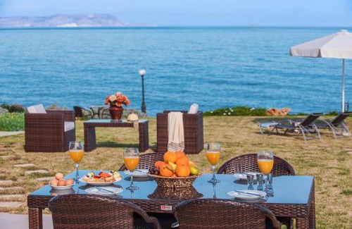 Kato Gouves Villa | Artemis beachfront villa - on the Waves