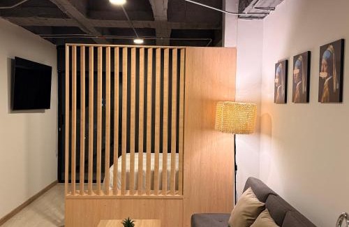 Sogamoso Apartment | Artistico Loft Central con Balcón